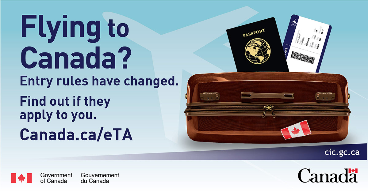 Apply for an Electronic Travel Authorization (eTA)