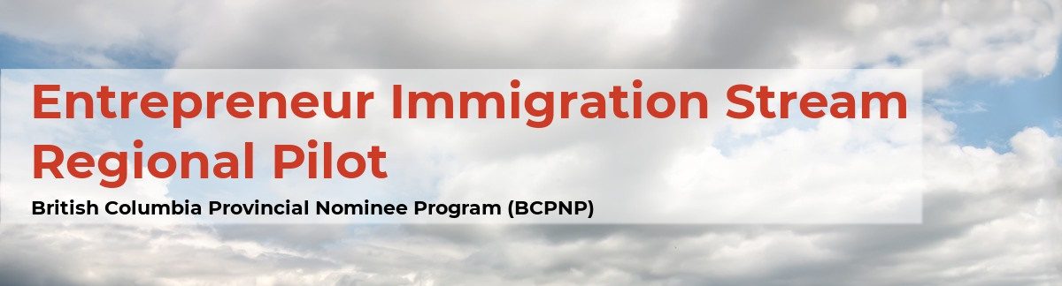 BCPNP - Entrepreneur Immigration