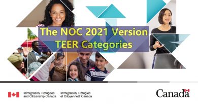 Using The NOC 2021 Version TEER Categories (Training, Experience, Education and Responsibilities)
