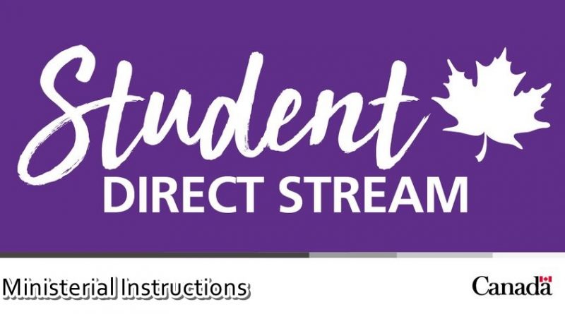 Ministerial Instructions: Priority Processing for the Student Direct Stream Program