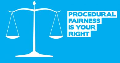 About Procedural Fairness