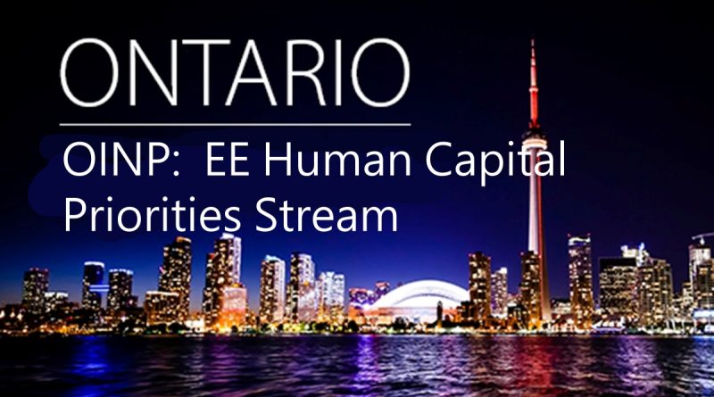 Express Entry Human Capital Priorities Stream