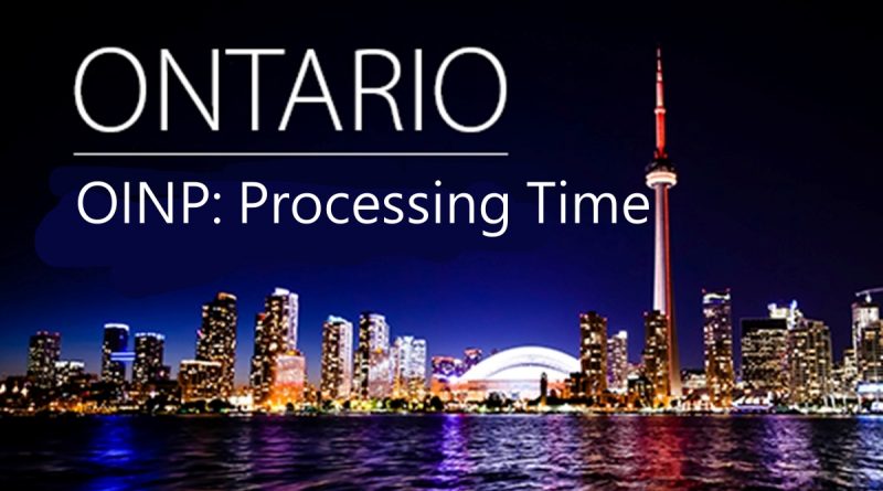 OINP: Average Application Processing Times