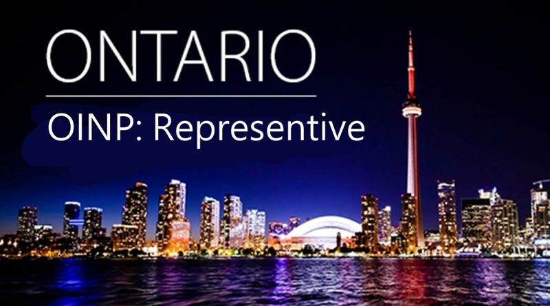 OINP: Using A Representative To Apply