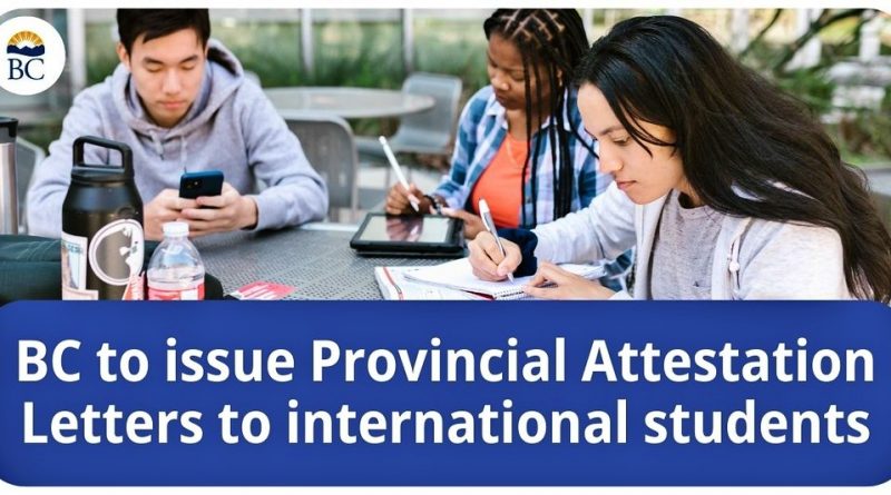 B.C. implements federal changes for new international students